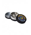 Grinder in Metallo Black THE BULLDOG 3 Parti