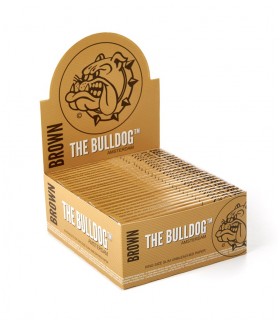 Cartina KS  Slim Eco Brown THE BULLDOG conf. 50 pz.