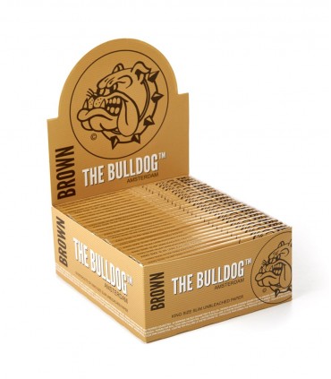 Cartina KS  Slim Eco Brown THE BULLDOG conf. 50 pz.