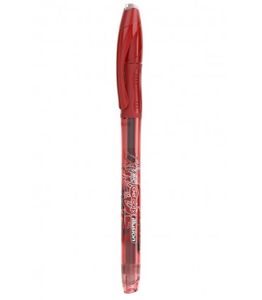 Bic Gel-Ocity Illusion Cancellabile 0.7mm colore Rosso