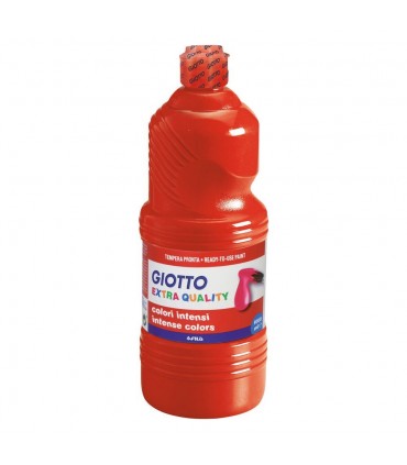 Tempera Giotto Flacone da 1 Kg colore Rosso