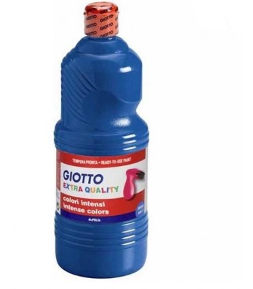 Tempera Giotto Flacone da 1 Kg colore Blu