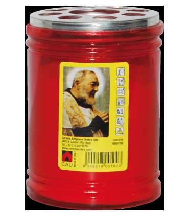 LAMPADE VOTIVE T.20/5  H.9CM.