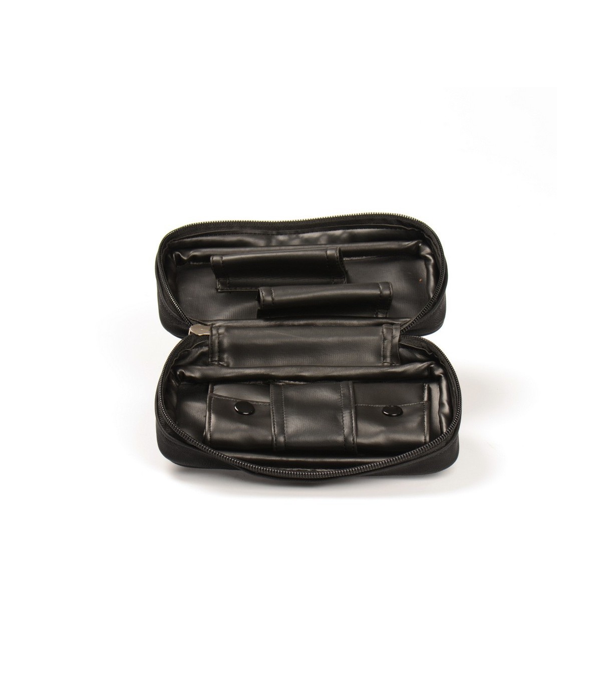 Borsa per Pipa in Finta Pelle colore Nero confezionata in scatola
