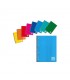 Quaderno One Color spiralato forato rig.4M  conf. 5 pz. colori assortiti