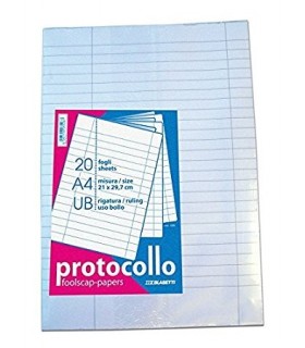 Protocollo Blasetti uso bollo 20 fogli