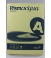 Rismacqua A4 Favini giallo chiaro140gr da 200 fogli