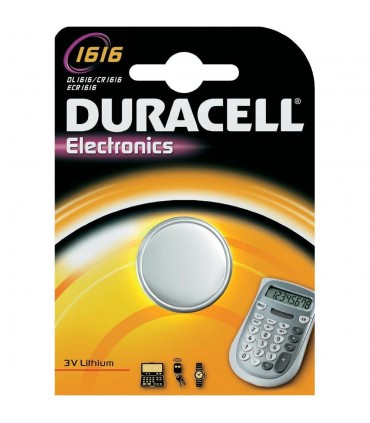 Pila Duracell a bottone1616  conf. da 10 blister