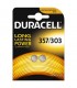 Pila Duracell a Bottone 357/303 conf. da 10 Blister 