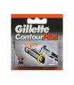 Ricambi Gillette Contour Plus 5pz.