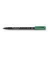 Pennarello Lumocolor M 1.0mm conf. da 10 pz. colore verde