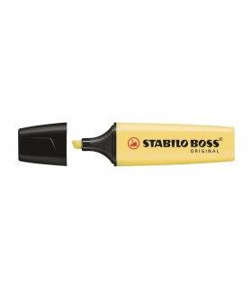 Evidenziatore Stabilo Boss colore Giallo Pastello conf 10 pz.