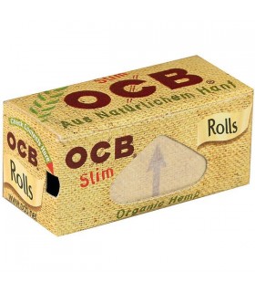 Cartine Ocb Canapa Biodegradabili a Rullo conf. da 24 pz.