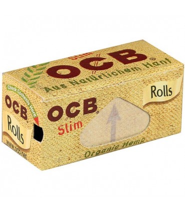 Cartine Ocb Canapa Biodegradabili a Rullo conf. da 24 pz.