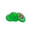 Grinder THE BULLDOG 3 Parti in Plastica Trasparente colore Verde