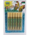 Blister colla glitter Lebez conf. 6 tubetti da 10.5ml colore oro