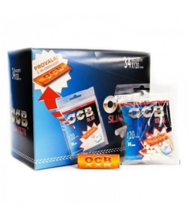 Filtrini OCB slim 6mm. in bustina con cartina OCB Orange  conf. da 34 pz.