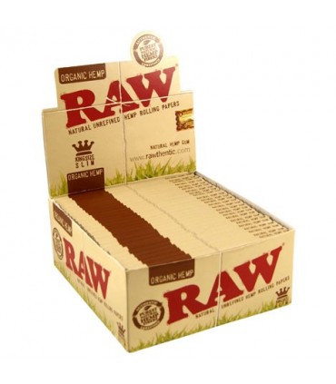 Cartina Raw Canapa Naturale Lunghe KS Slim conf. 50 libretti