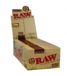 Cartina Raw Canapa Naturale Doppia Corta conf. 25 Libretti