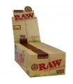 Cartina Raw Canapa Naturale Doppia Corta conf. 25 Libretti da 100 cartine