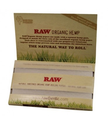 Cartina Raw Canapa Naturale Doppia Corta conf. 25 Libretti