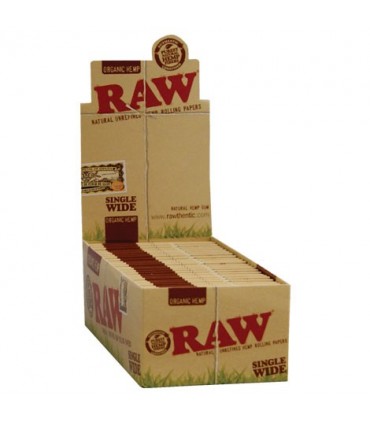 Cartina Raw Canapa Naturale Corta conf. 50 Libretti