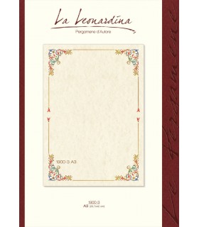 Carta Pergamena Naturale colore Avorio A3 160 gr.
