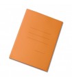 Cartelline zaffiro a tre lembi  Blasetti conf. da 50 pz. colore arancione