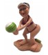 Caricatura Mestieri "Il Beach Voley" H. 15 cm