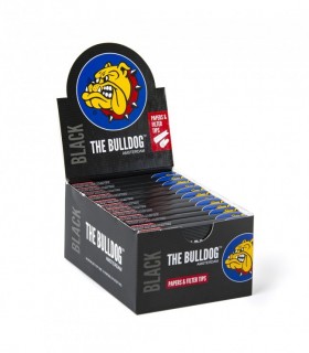 Cartina The Bulldog Black 1/4 + Filtro conf. 24 pz.