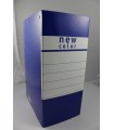 Cartella  New Color Blu Portaprogetto con bottone dorso 15