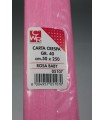 Carta crespa CWR gr.40 cm.250x50h colore rosa
