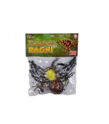 Busta Animali Ragni misure assortite 3 pz.