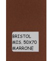 Bristol Favini misura 50x70 gr.200 marrone