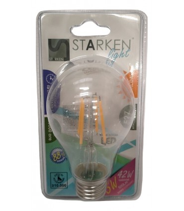 Lampadina LED FSL Passo grande E27 Potenza 5 Watt Resa 42 Watt