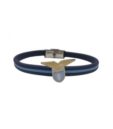 Braciale SS Lazio in PVC con Ciondolo in metallo