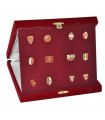 Elegante cofanetto Regalo Con Distintivi  Raffiguranti i loghi Fc Torino