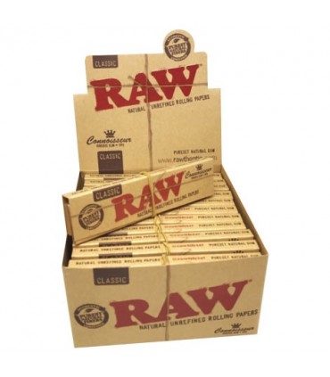 Cartina Raw Naturale Ks Slim con Filtri Prerollati conf. 24 pz.