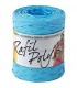 Rafia 200 metri h. 1/2 cm.  colore celeste