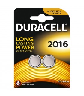 Pila Duracell a bottone  2016    conf. da 10 blister