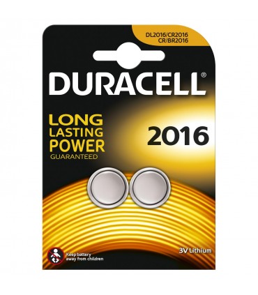 Pila Duracell a bottone  2016    conf. da 10 blister