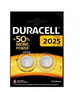 Pila Duracell a bottone  2025  conf. da 10 blister