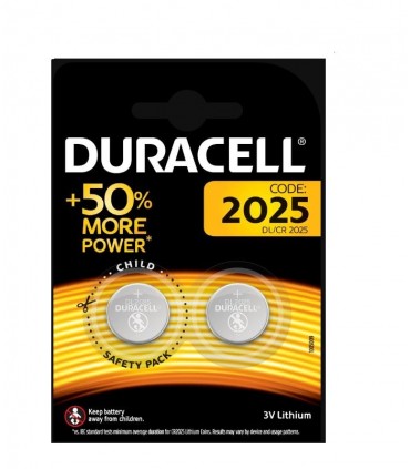 Pila Duracell a bottone  2025  conf. da 10 blister
