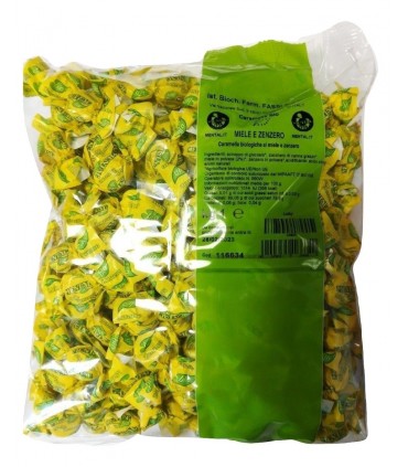 MENTAL BIO MIELE E ZENZERO SFUSE BUSTA DA 1 KG