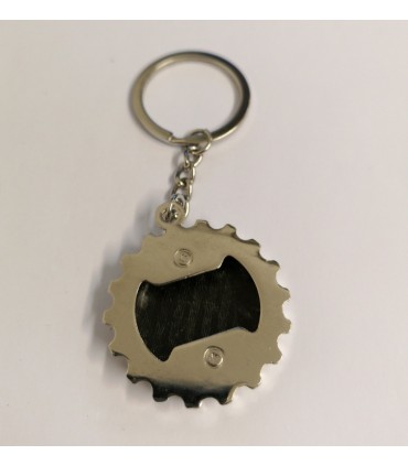 Portachiavi in Metallo Amsterdam con Apribottiglia