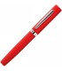 Penna Niji in Metallo cromato e Laccato  Mod. "Gioia" colore arancio