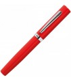 Penna Niji in Metallo cromato e Laccato  Mod. "Gioia" colore rosso