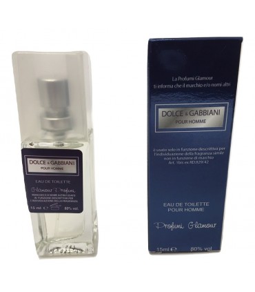 Profumo Glamour Dolce e Gabbana Pour Homme da 15 ml
