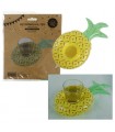 Portabibite Gonfiabile a Forma di Ananas