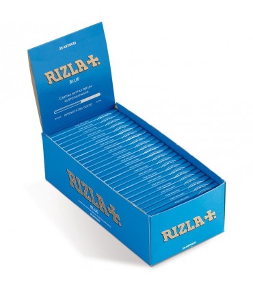 Cartina Rizla corta Blu Doppia conf. da 25 pz.
